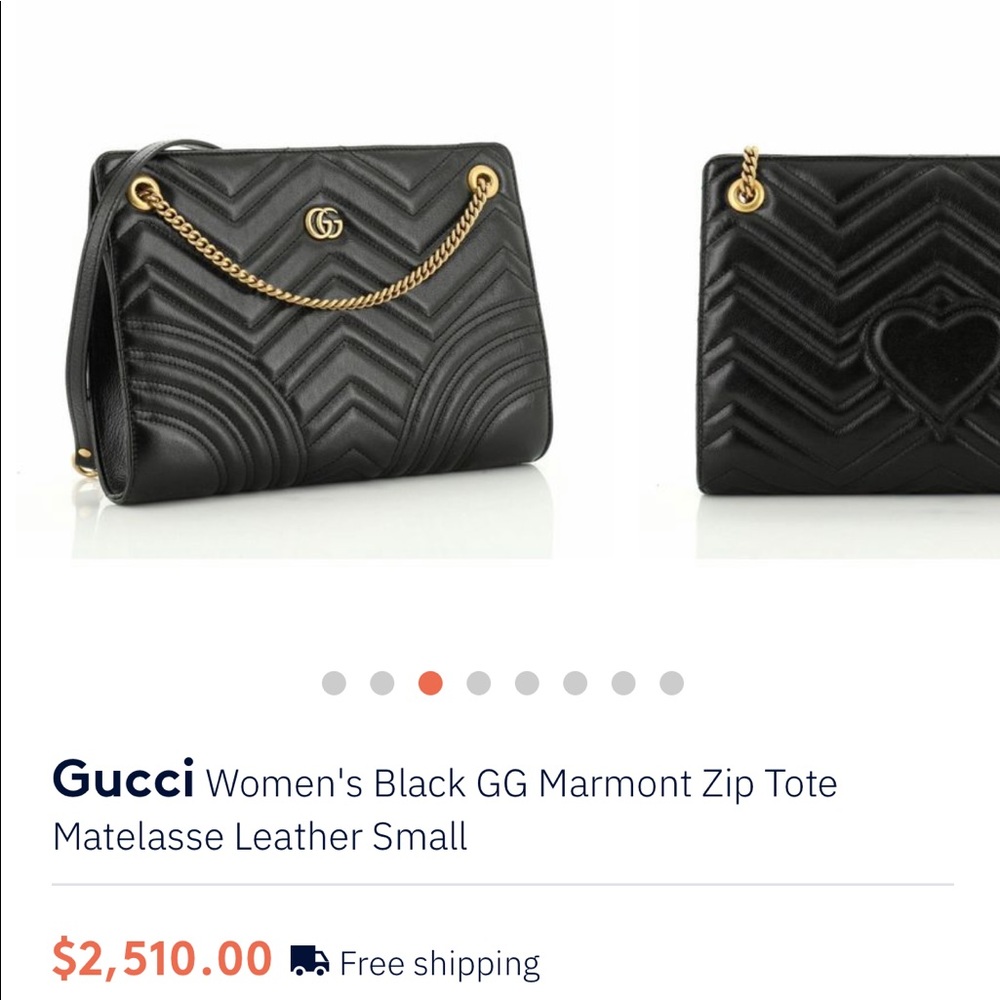 Gucci Marmount Matelasse shoulder bag